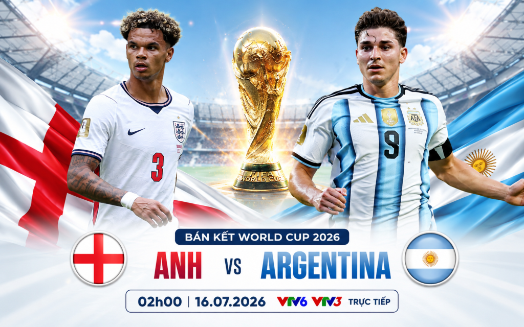 OK9 - Nhận định Anh vs Argentina: Đại chiến bán kết World Cup 2026 1 OK9 - Nhận định Anh vs Argentina: Đại chiến bán kết World Cup 2026